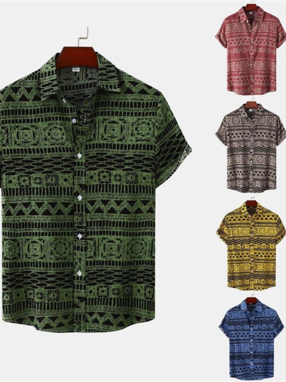 Urban Ethnic Fashion - Summer 2026 Large Size Men's Short