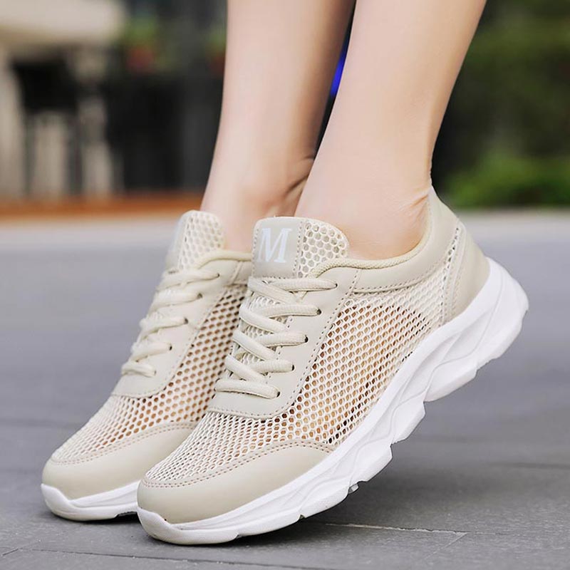 Ethnic Wear In Fashion Factory - Mùa Hè Thoáng Khí Sneakers Nữ