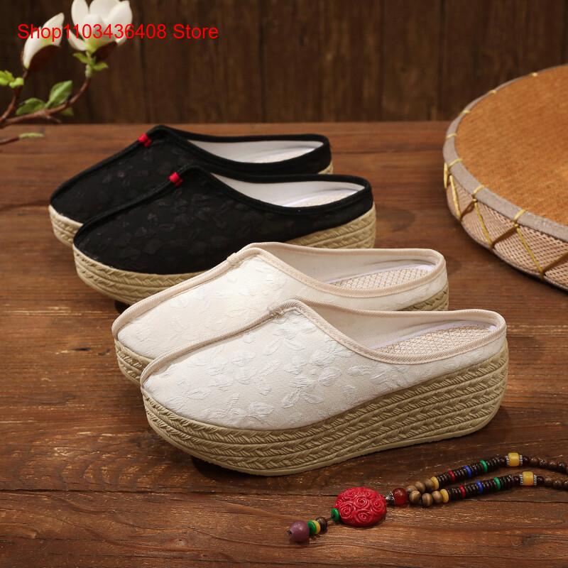 Ethnic And Fashion - New Style Slippers, Lightweight Thick-Soled Ethnic