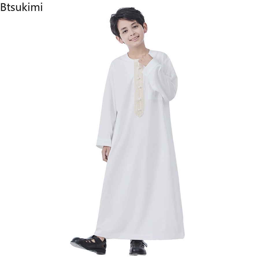 Ethnic Fashion Dubai - Middle East Dubai Kids Jubba Thobe