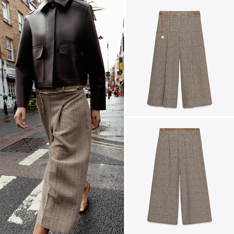 High Waist Loose Plaid Long Ca - đánh giá và giá Ethnic Clothing & Online Fashion Store Khaadi Pk