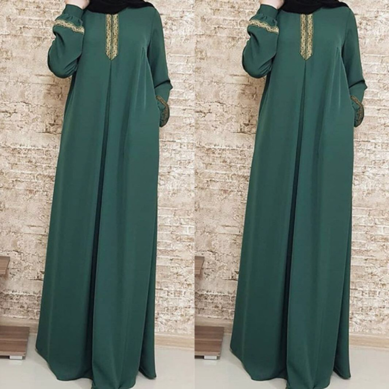Muslim Ethnic Style Print Abay - đánh giá và giá Ethnic Fashion Dubai