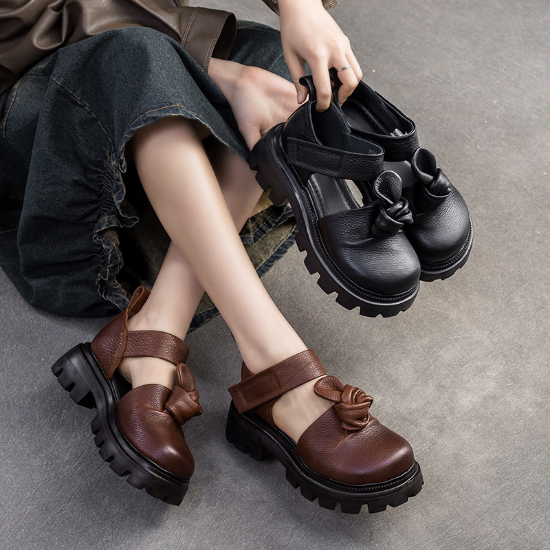 5cm Ethnic Knot Platform Wedge - đánh giá và giá Ethnic And Fashion