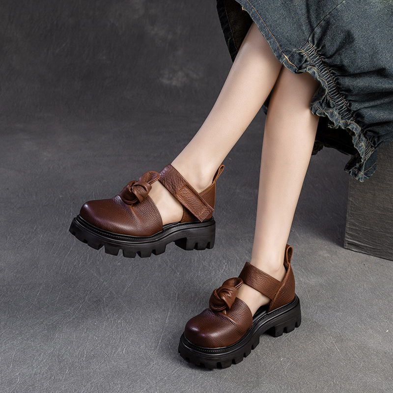 5cm Ethnic Knot Platform Wedge - đánh giá và giá Ethnic And Fashion