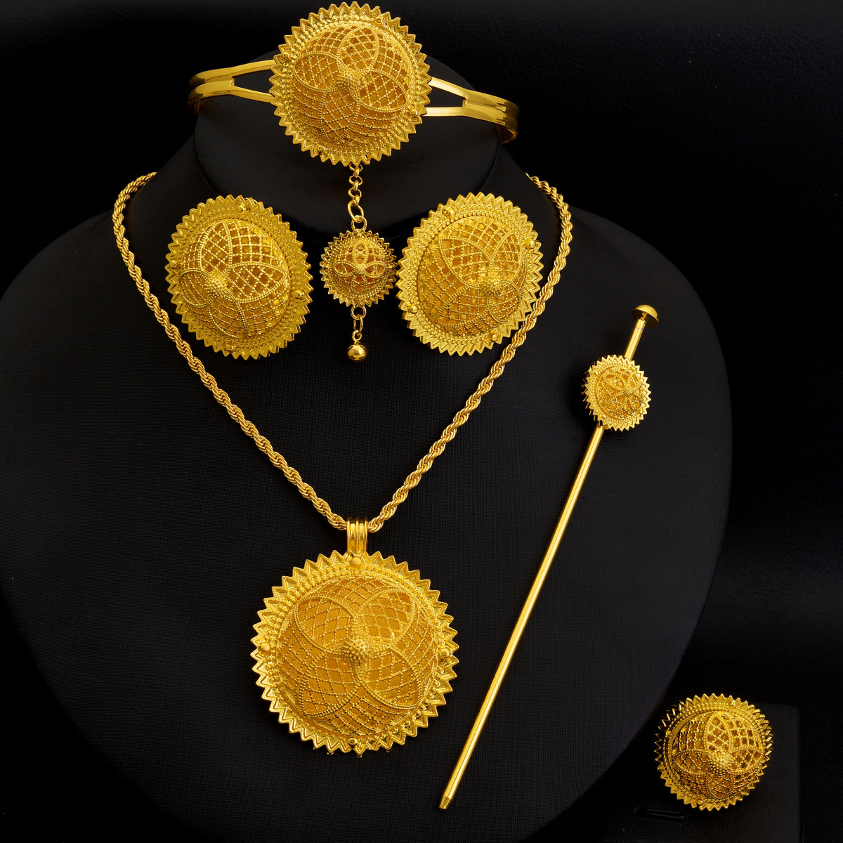 Africa Dubai Golden Color Jewe - đánh giá và giá Ethnic Fashion Dubai