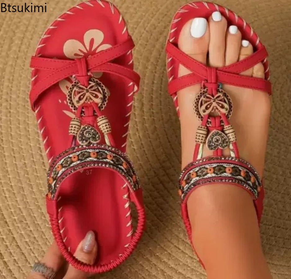 Women Bohemian Sandals Outdoor - đánh giá và giá Ethnic And Fashion