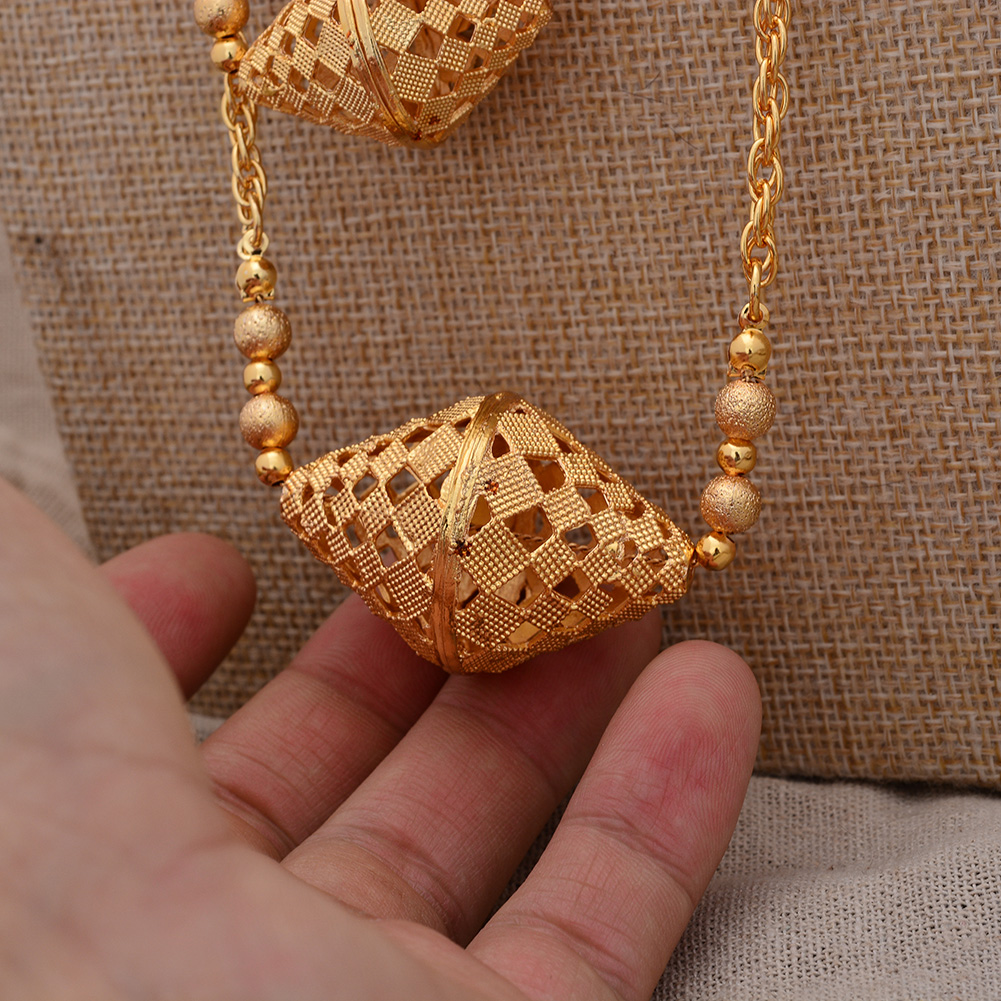 24K Dây Chuyền Dài Dubai Bộ Tr - đánh giá và giá Ethnic Fashion Dubai