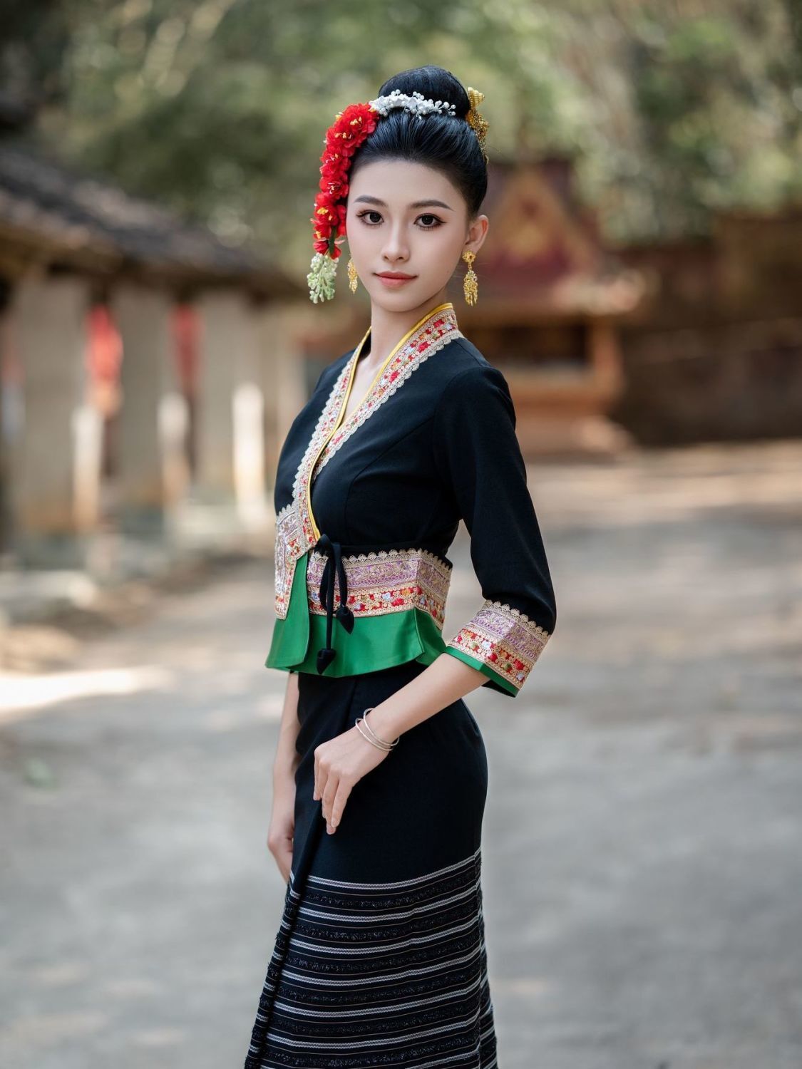 2pcs Thailand Myanmar women Da - đánh giá và giá Ethnic Clothing & Online Fashion Store Khaadi Pk